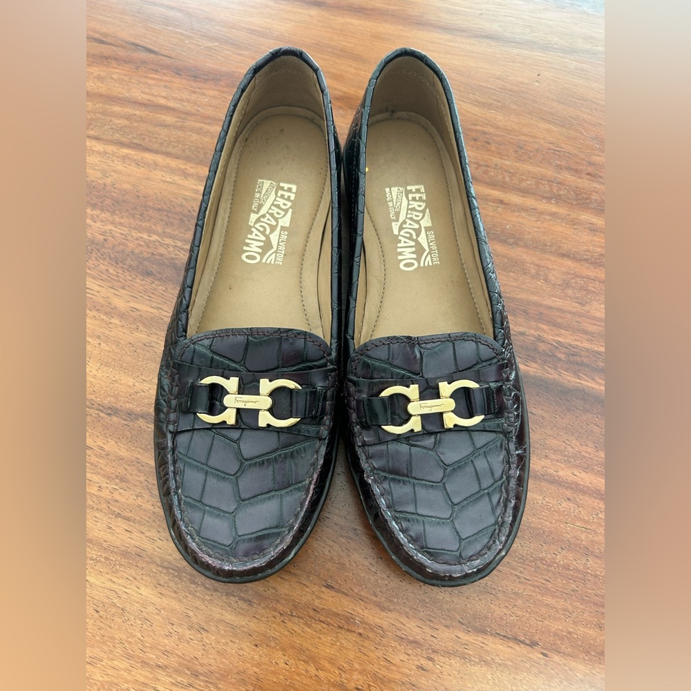 Salvatore Ferragamo leather loafers
